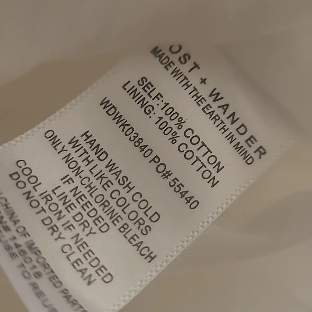 Lost + Wander NWT M White Petals of The Sky Midi Dress - Picture 8 of 8